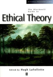 Cover of Ethical Theory by Hugh LaFollette