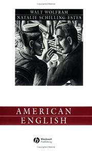 Cover of American English by Walt Wolfram