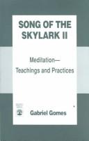 Front cover of Song of the skylark by Gabriel Gomes