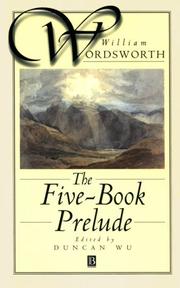 Cover of The five-book Prelude by William Wordsworth