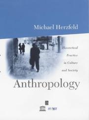 Cover of Anthropology by Michael Herzfeld