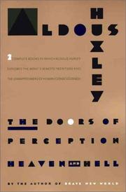 Front cover of The Doors of Perception / Heaven and Hell by Aldous Huxley