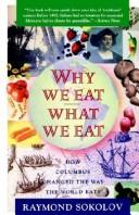 Cover of Why we eat what we eat by Raymond A. Sokolov
