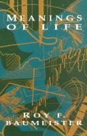 Cover of Meanings of life by Roy F. Baumeister