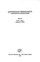 Front cover of Contemporary perspectives in comparative education by Robin J. Burns