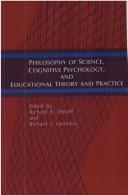 Front cover of Philosophy of Science, Cognitive Psychology, and Educational Theory and Practice (SUNY series in Science Education) by Richard A. Duschl