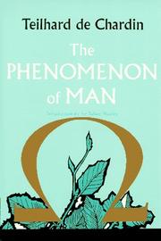 Front cover of The Phenomenon of Man by Pierre Teilhard de Chardin