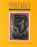Front cover of Personality Theories, Basic Assumptions, Research and Applications by Larry A. Hjelle