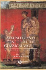 Front cover of Sexuality and Gender in the Classical World by Laura K. McClure