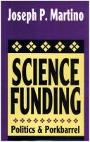 Front cover of Science funding by Joseph Paul Martino