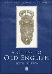 Cover of A guide to Old English by Mitchell, Bruce