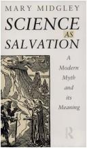 Cover of Science as salvation by Mary Midgley