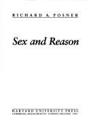 Front cover of Sex and reason by Richard A. Posner