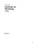 Front cover of Gertrude of Wyoming by Thomas Campbell