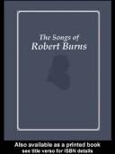 Front cover of The songs of Robert Burns by Robert Burns