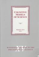 Front cover of Cognitive models of science by Ronald N. Giere