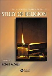 Cover of The Blackwell companion to the study of religion by Robert Alan Segal