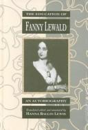Front cover of The education of Fanny Lewald by Fanny Lewald