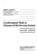 Front cover of Cerebrospinal fluid in diseases of the nervous system by Robert A. Fishman