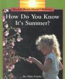 Cover of How do you know it's summer? by Allan Fowler