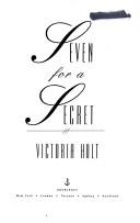 Front cover of Seven for a secret by Eleanor Burford