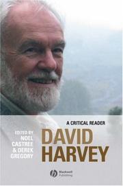 Cover of David Harvey by Derek Gregory