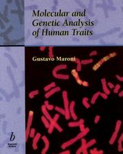 Front cover of Molecular and Genetic Analysis of Human Traits by Gustavo Maroni