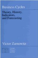 Cover of Business Cycles by Victor Zarnowitz