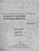 Front cover of Concepts and issues in nursing practice by Barbara Kozier