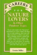 Front cover of Careers for nature lovers & other outdoor types by Louise Miller