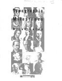 Cover of Typographic milestones by Allan Haley