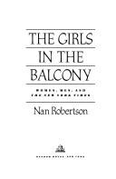 Front cover of Girls in the Balcony by Nan Robertson