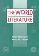 Front cover of One World of Literature by Shirley Lim