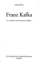 Cover of Franz Kafka by Ludwig Dietz