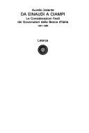 Cover of Da Einaudi a Ciampi by Aurelio Valente