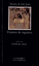 Front cover of Examen de ingenios by Juan Huarte