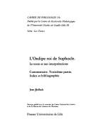 Cover of L' Œdipe roi de Sophocle by Jean Bollack