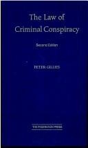 Front cover of The law of criminal conspiracy by Peter Gillies