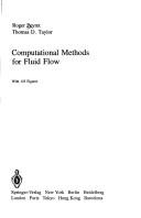 Cover of Computational methods for fluid flow by Roger Peyret