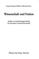 Cover of Wissenschaft und Nation by Jürgen Fohrmann