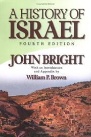 Cover of A History of Israel by John Bright