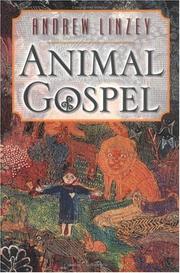 Front cover of Animal Gospel by Andrew Linzey