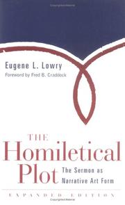 Cover of The homiletical plot by Eugene L. Lowry