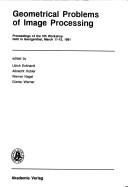 Cover of Geometrical problems of image processing by Ulrich Eckardt