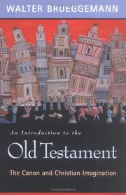 Cover of An introduction to the Old Testament by Walter Brueggemann