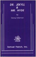 Cover of Dr. Jekyll & Mr. Hyde by Georg Osterman