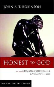 Cover of Honest to God by John A. T. Robinson