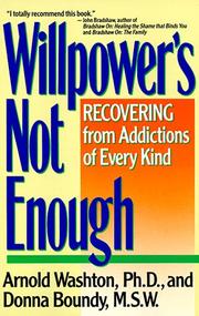 Cover of Willpower's Not Enough by Arnold M. Washton