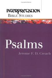 Cover of Psalms (Interpretation Bible Studies) by Jerome F. D. Creach