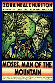 Cover of Moses, man of the mountain by Zora Neale Hurston